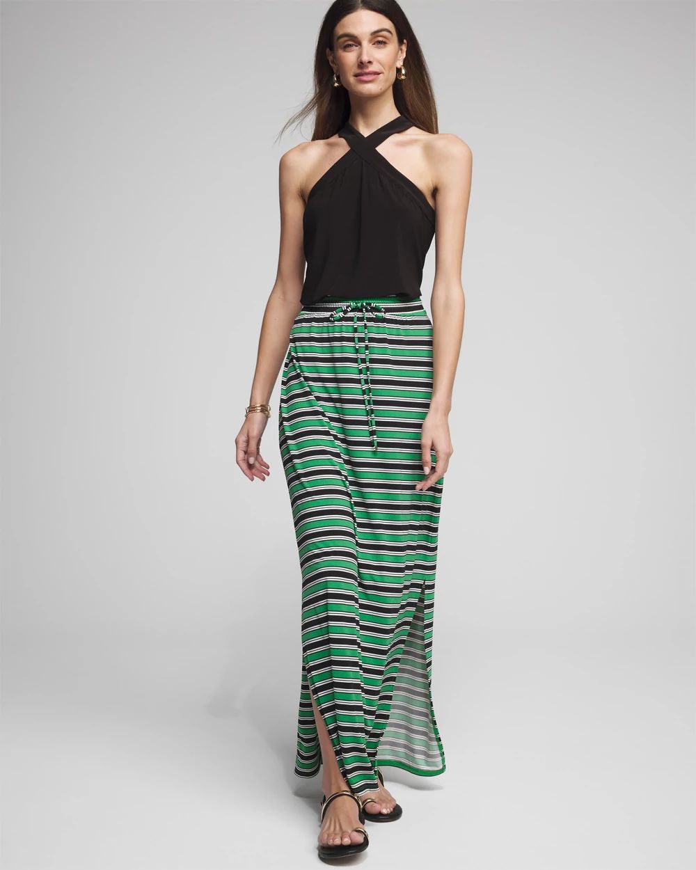 White house black market maxi skirt hotsell